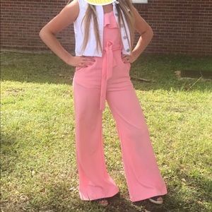 Romper jumpsuit Pink size small